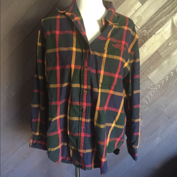 Ralph Lauren Tops - Ralph Lauren Plaid Shirt 💚💚💚